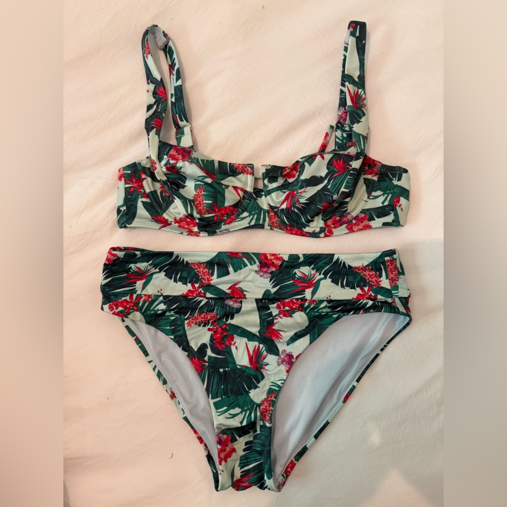 Victorias Secret Bikini Tropical Print